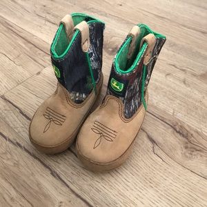John Deere Baby Boots